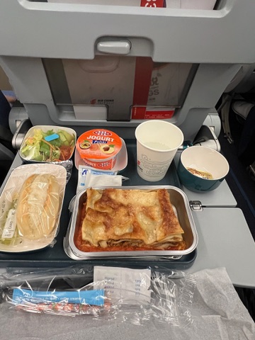 エアチャイナ機内食