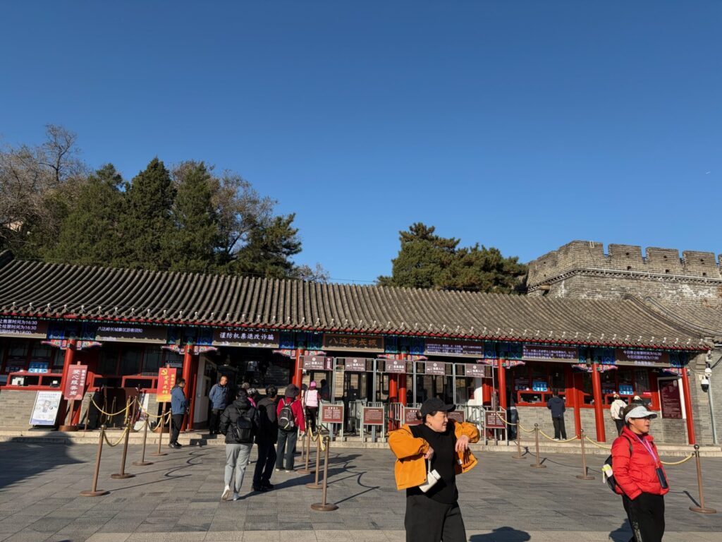 万里の長城エントランス