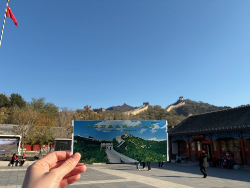 万里の長城チケット