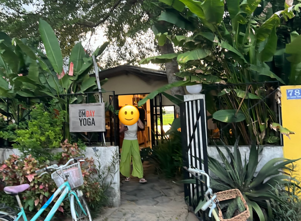 ホイアンのヨガスタジオ、OM ĐÂY Yoga Hoi An（オムデイヨガ）